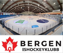Bergenshallen og logo Bergenshallen og logo